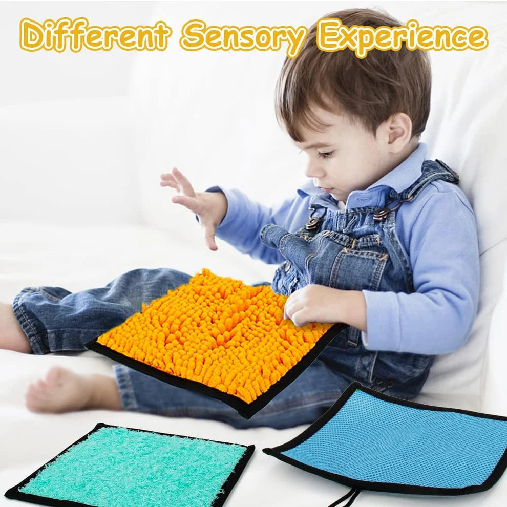 Kindermatic Sensory Mat set of 16個套裝 正方型感官觸覺軟墊