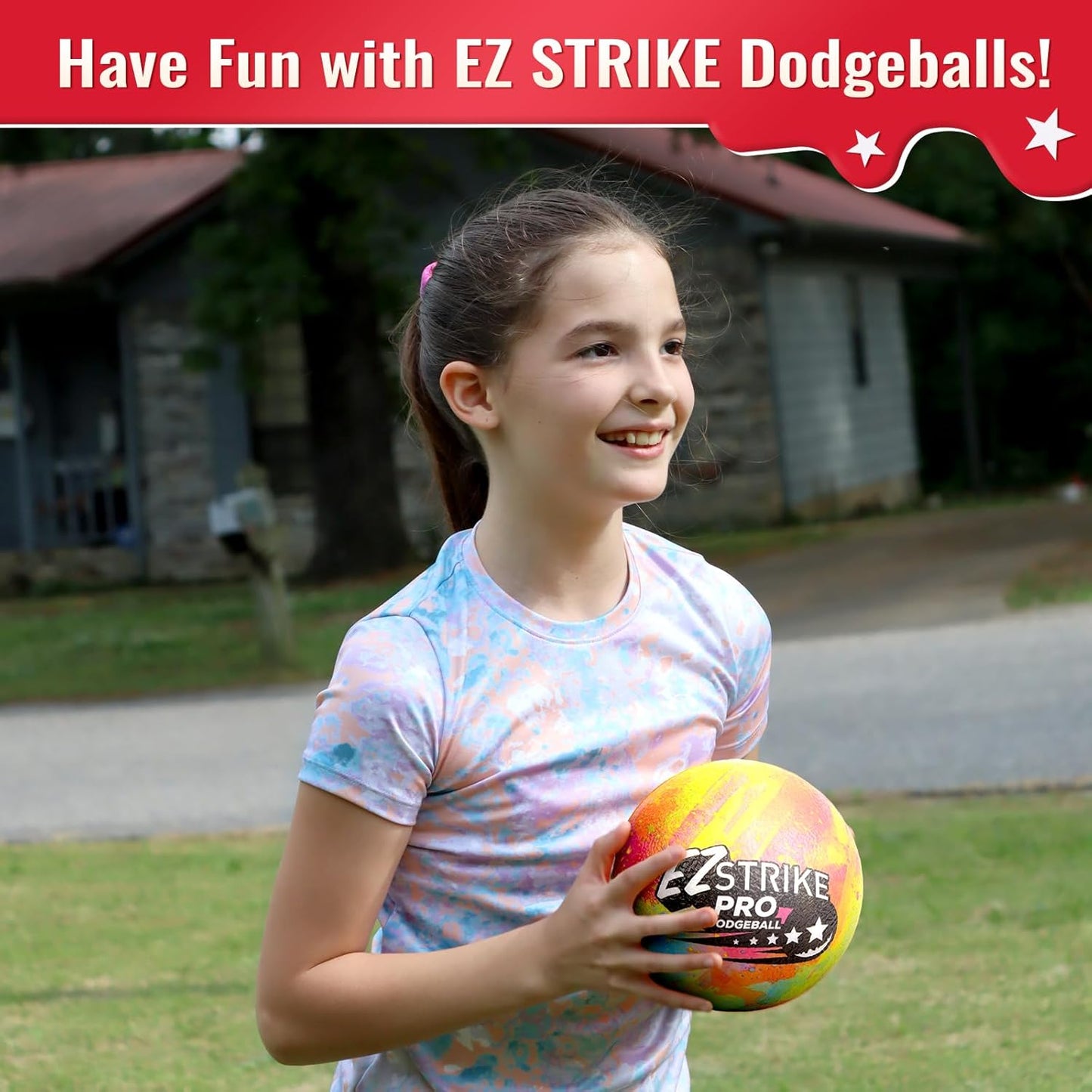 EZStrike Pro 6" Dodgeball Set of 4個套裝 專業發泡膠閃避球套裝 6吋