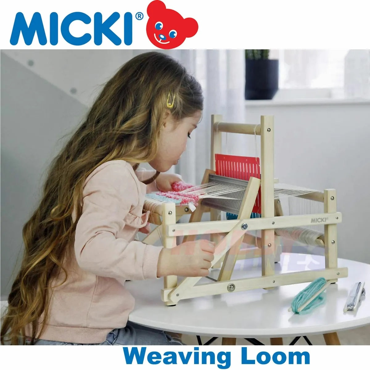 Kindermatic Micki Weaving Loom 木製織機