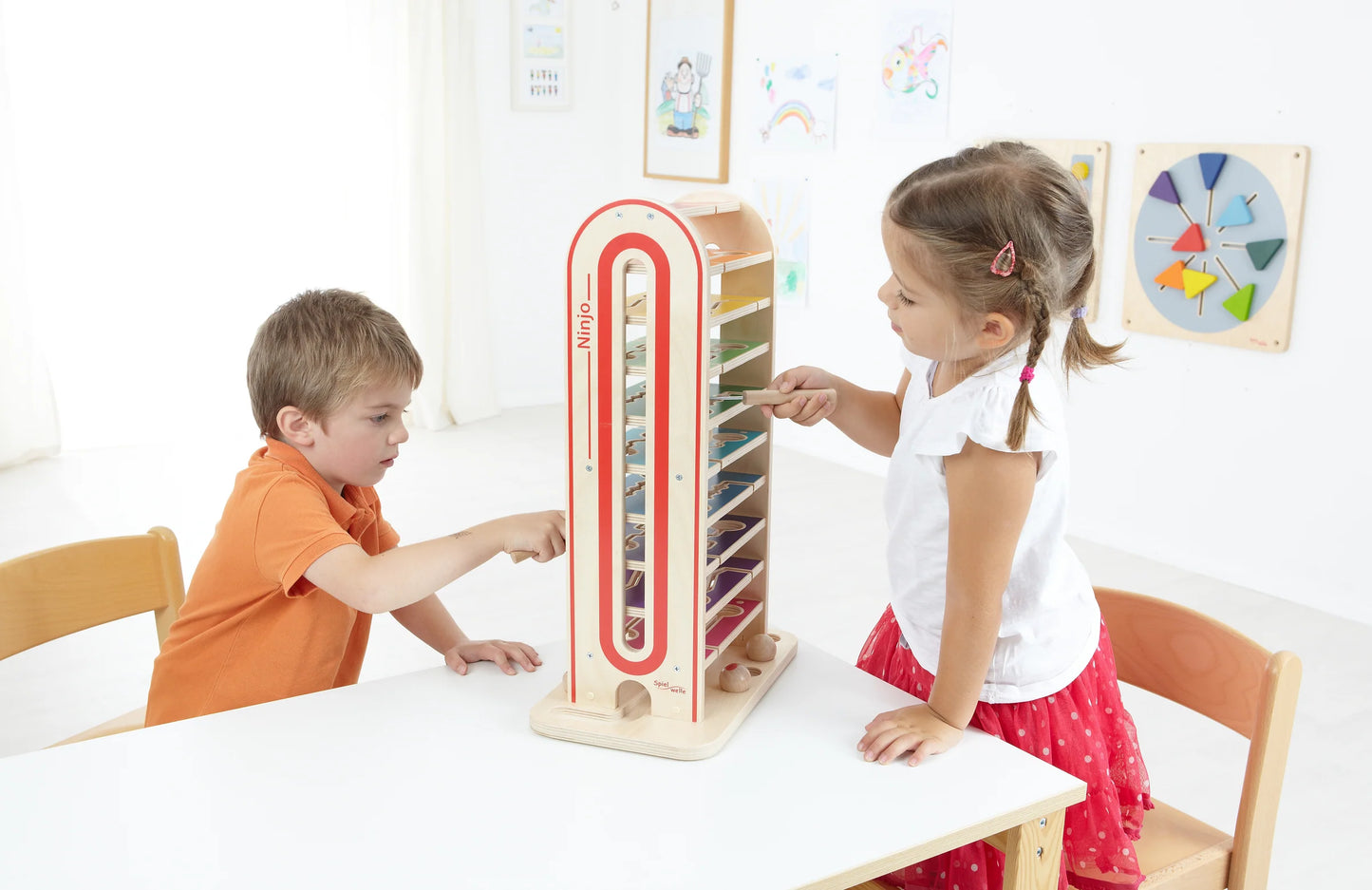 Spielwelle Ninjo Maze Tower 球出迷宮塔