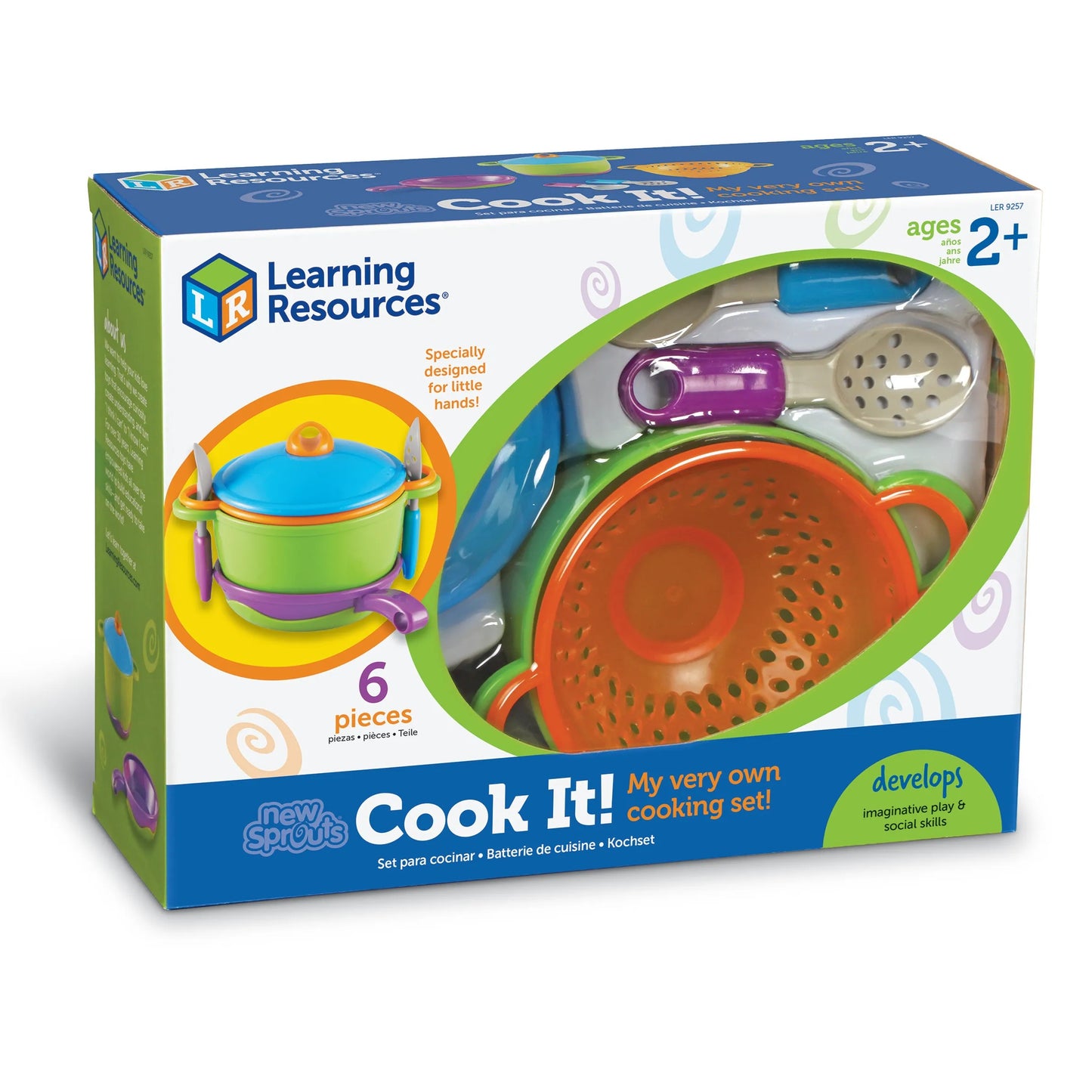 Learning Resources New Sprouts® Cook It! 兒童廚房玩具組