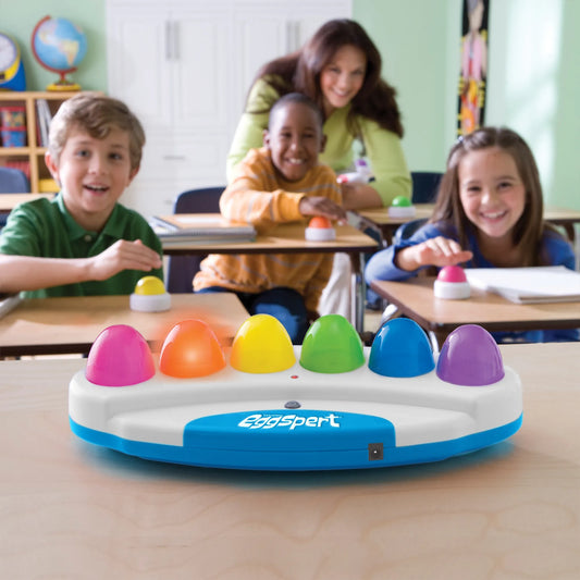 Educational Insights Wireless Eggspert Game Buzzer Button System 2.4GHz 
無線搶答遊戲按鈕系統