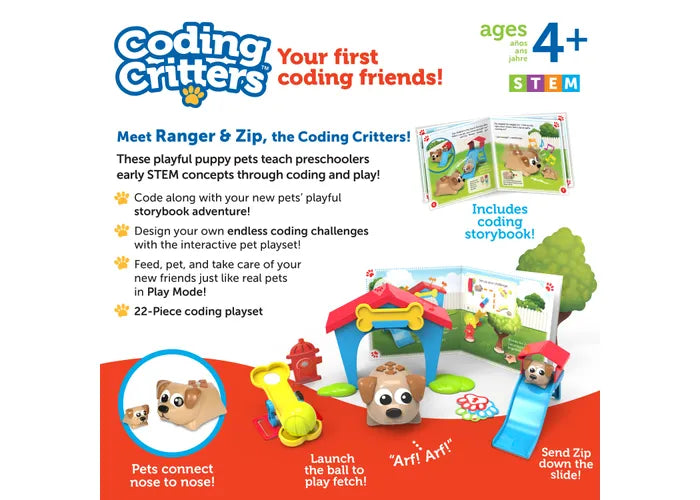 Learning Resources - Coding Critters - Ranger & Zip