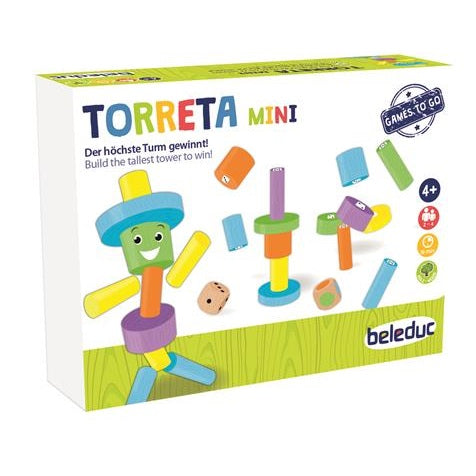Beleduc Torreta Mini Stacking Game 迷你疊疊塔 敏捷堆疊遊戲