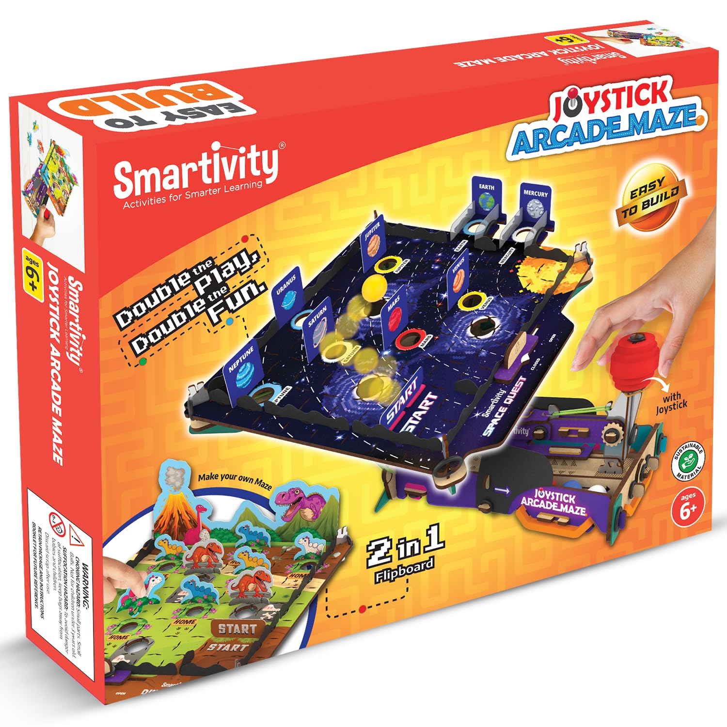 Smartivity Joystick Arcade Maze STEM Educational DIY Science Toys 動手砌 ...