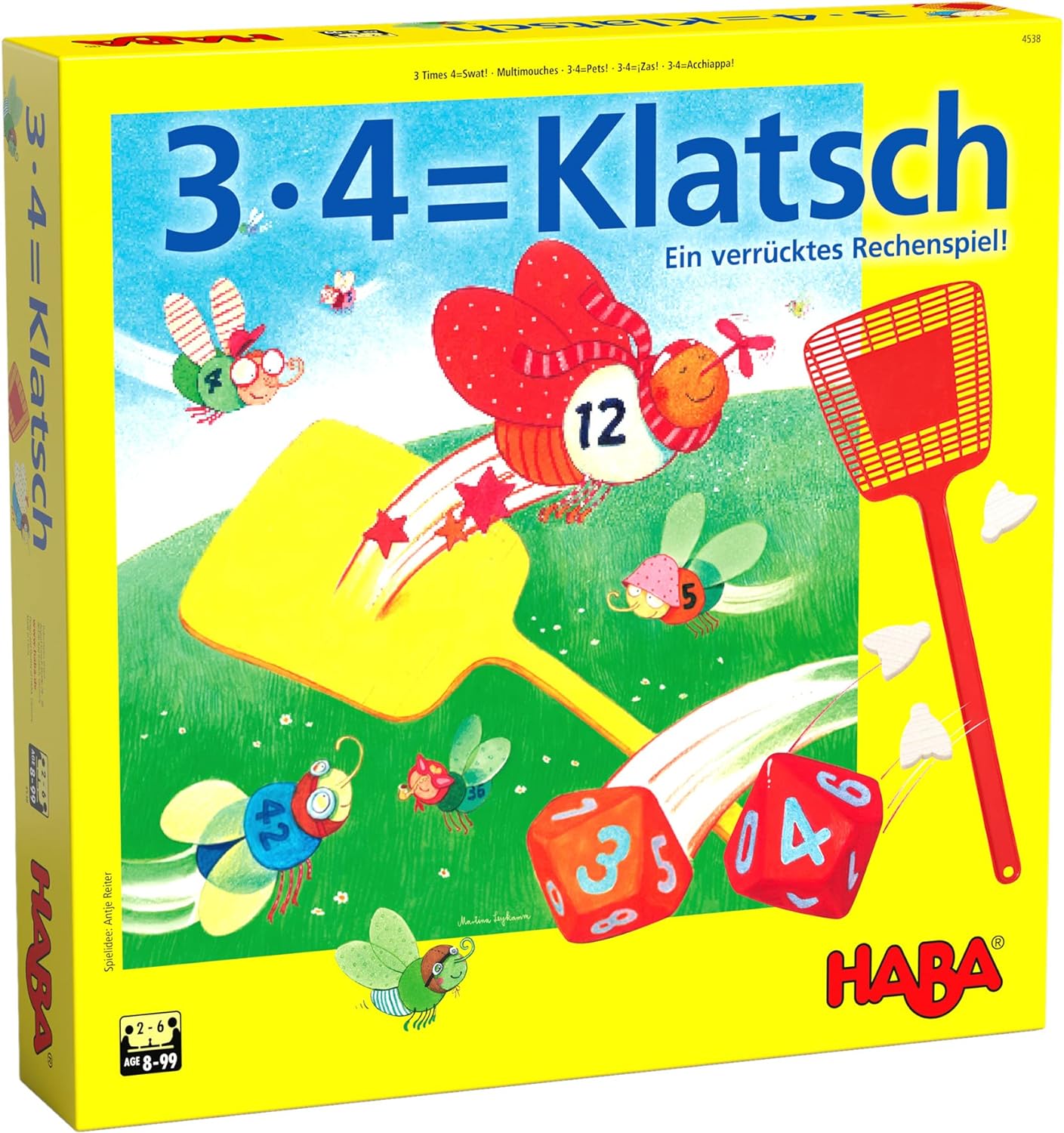 HABA Times 4=Swat! Times Table Game 數學乘法打蒼蠅遊戲 – MY SCHOOL BUS