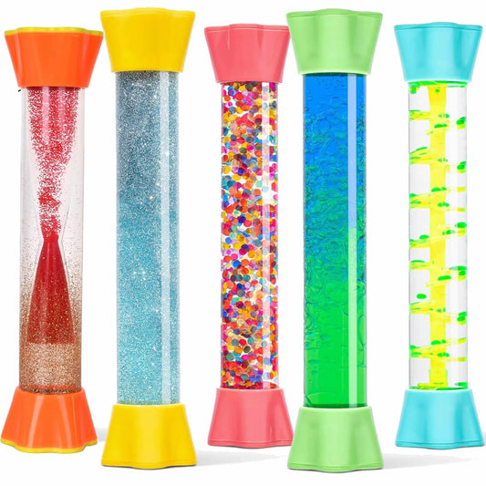 Fidget Sensory Motion Tubes Liquid Bubbler 減壓感官液體流動泡泡管