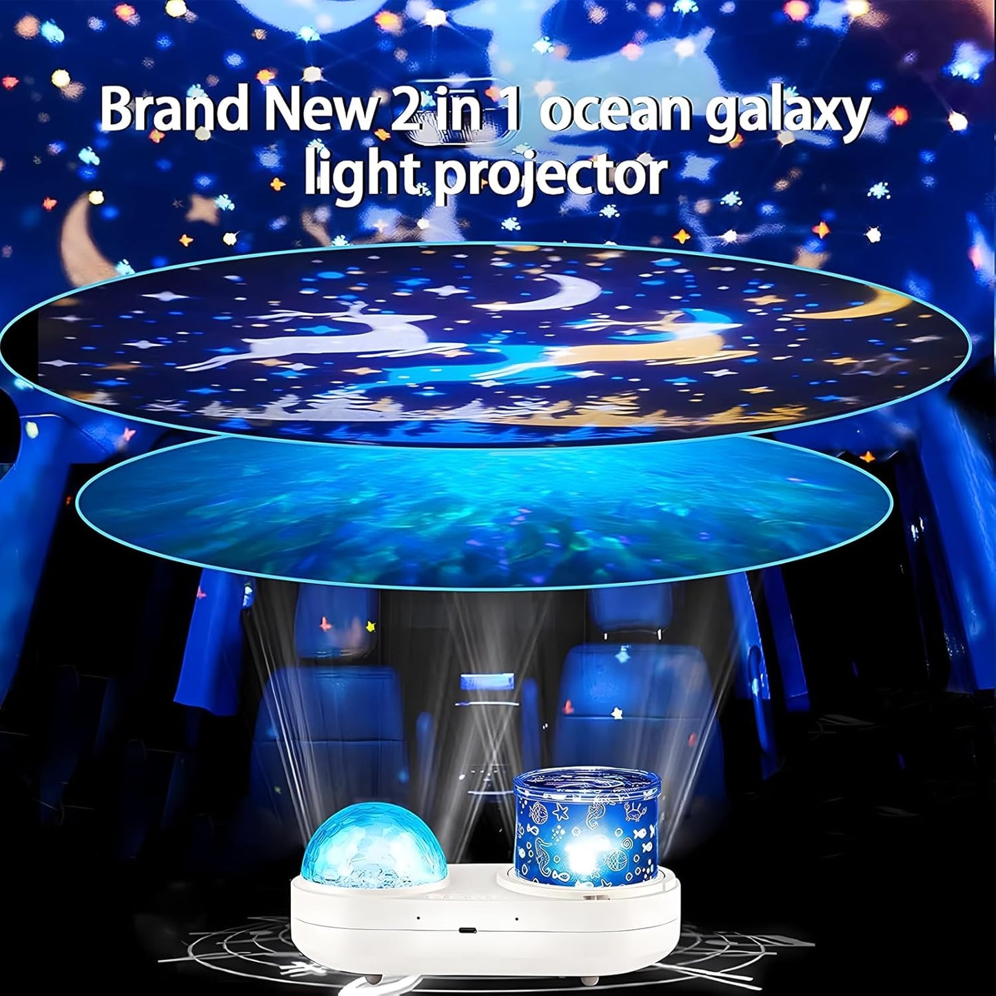 Kindermatic Ocean Lamp Projector for Kids 兒童海洋投影燈