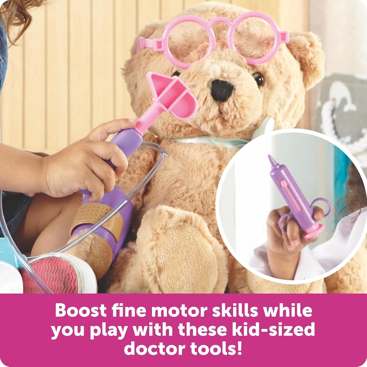 Learning Resources Pretend & Play  Doctor Kit - Pink