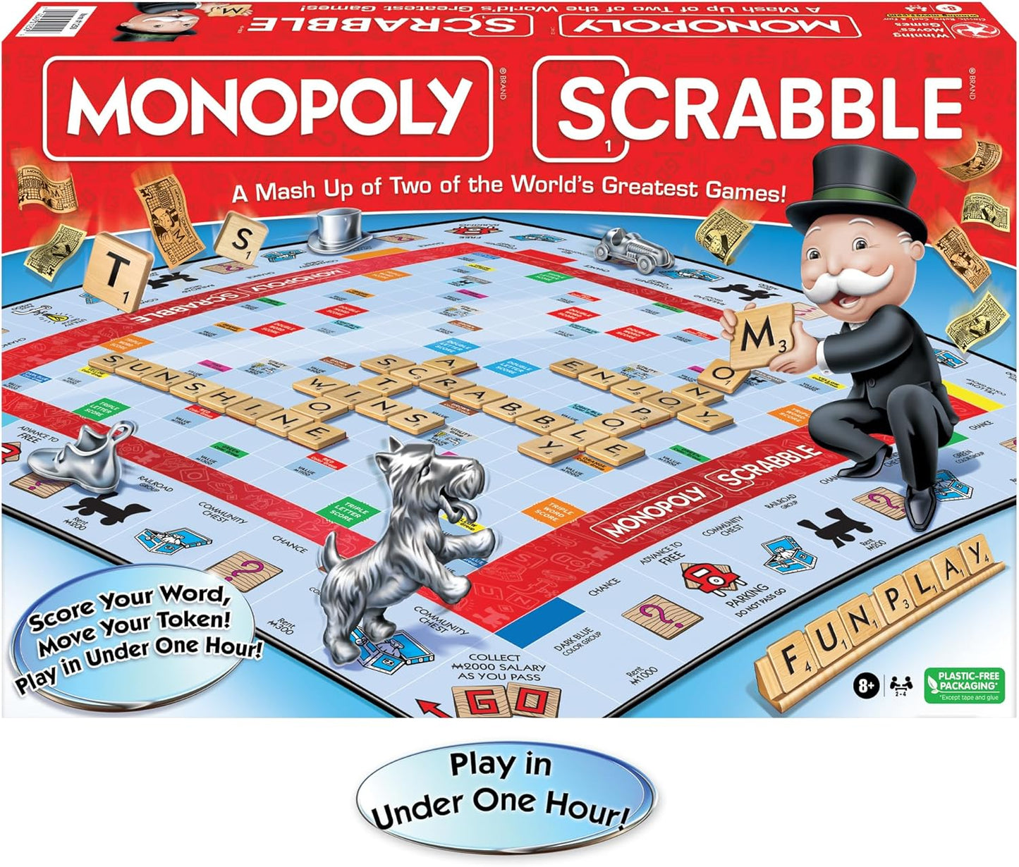 Monopoly Scrabble Game 大富翁: 拼字遊戲