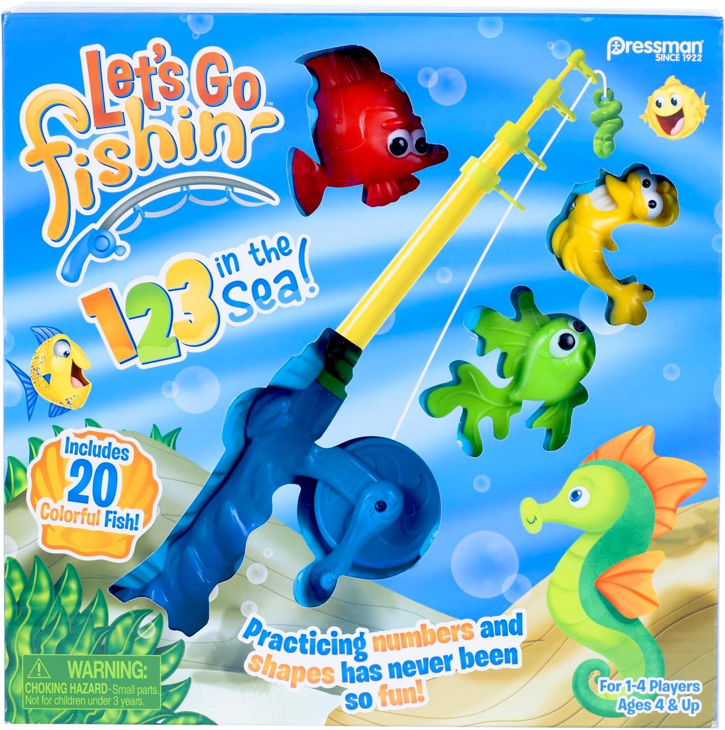 Pressman Let’s Go Fishin’ 123 in The Sea! 釣魚遊戲