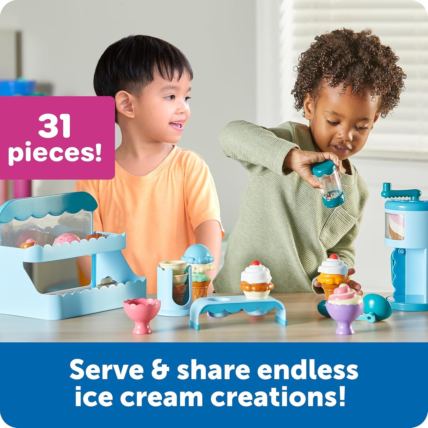 Learning Resources Swirly Scoops Ice Cream Shoppe