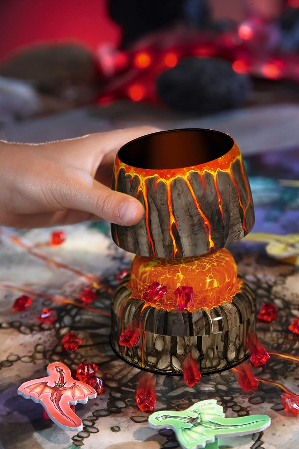 Haba 7124 Fire Dragon Strategic Board Game 火龍奪寶 策略遊戲
