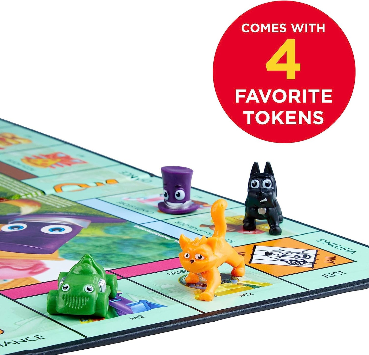 Hasbro Monopoly Junior Game - Top Hat Edition 孩之寶大富翁初階遊戲-高帽子