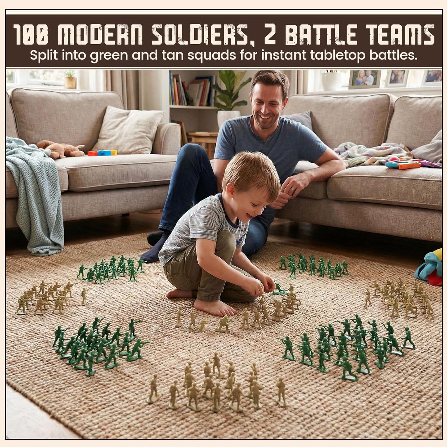 Sand Play Soldier Mini Figure 5cm Set of 120件套裝 沙盤遊戲迷你士兵模型