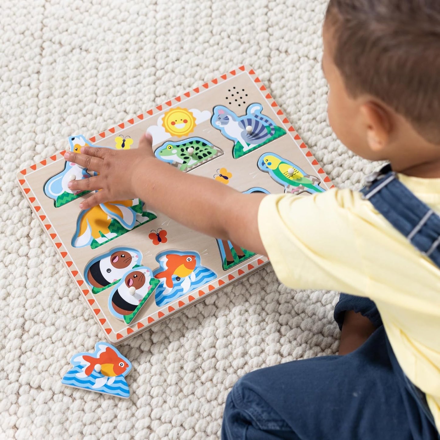Melissa & Doug Zoo Pet Sound Puzzle - 8 Pieces