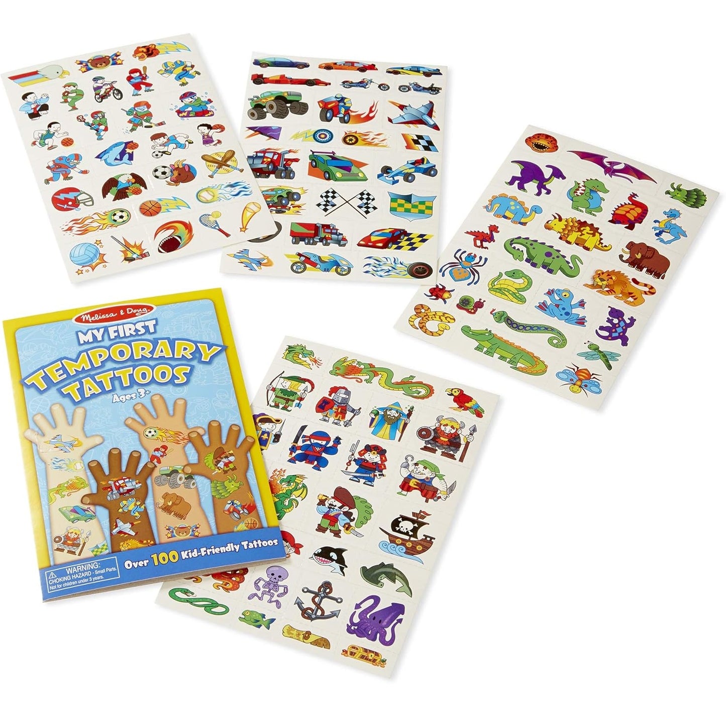 Melissa & Doug My First Temporary Tattoos 我的第一套皮膚貼紙