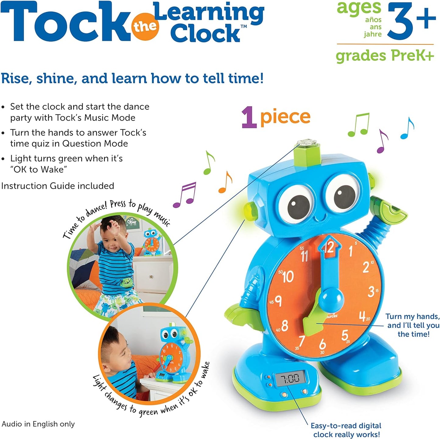 Learning Resources Tock the Learning Clock 撥動學習時鐘