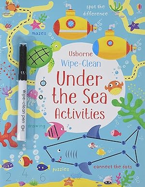 Usborne Wipe-clean Under the Sea Activities 可擦寫海底活動書