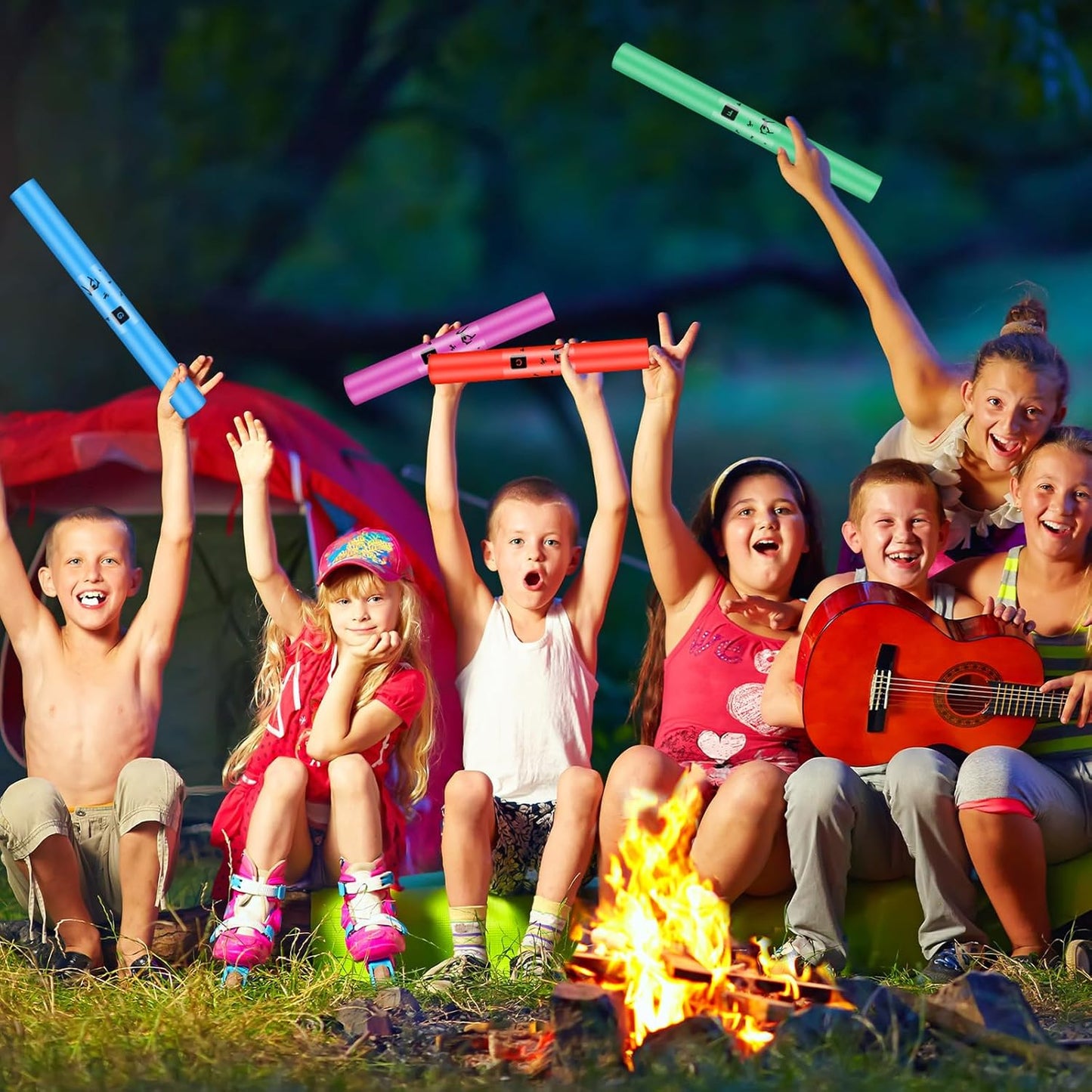 Boom Whacker Set of 8音筒 全音階律音管套裝