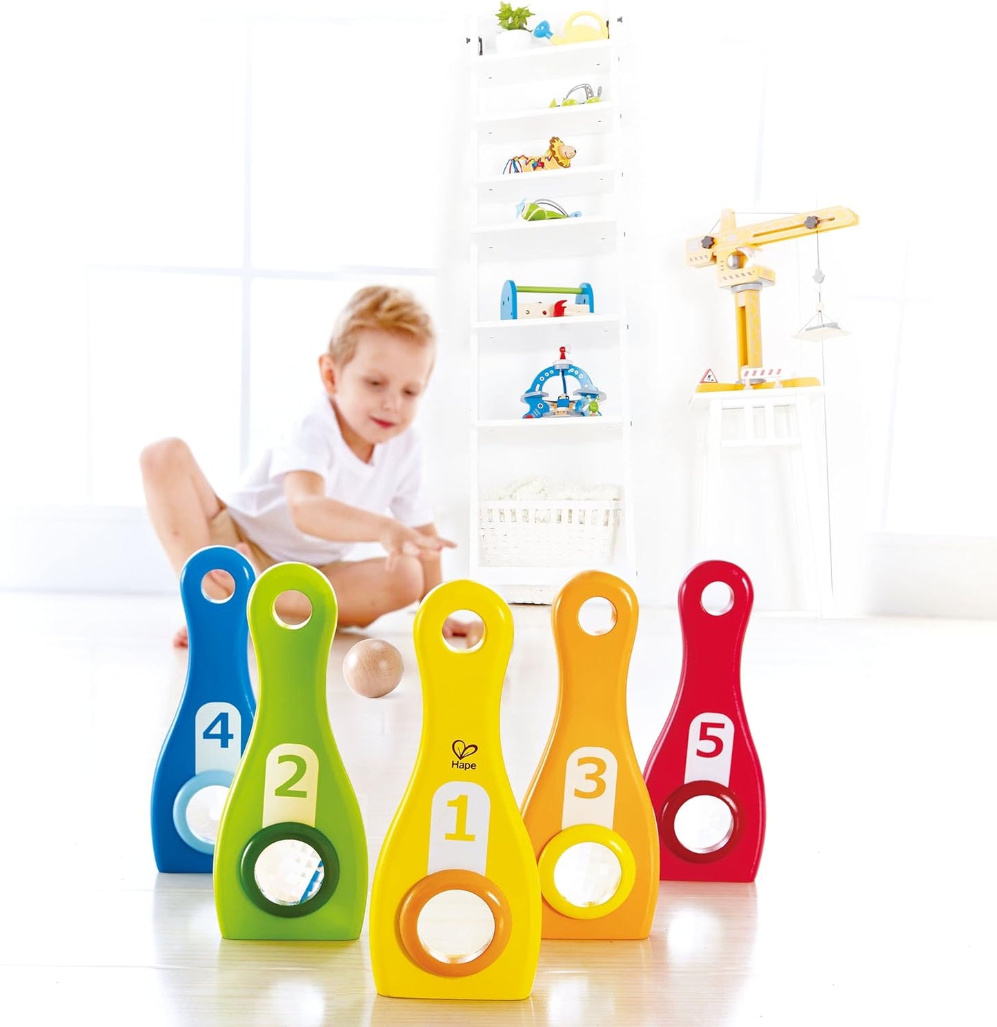 Hape Rainbow Bowling 彩虹保齡球