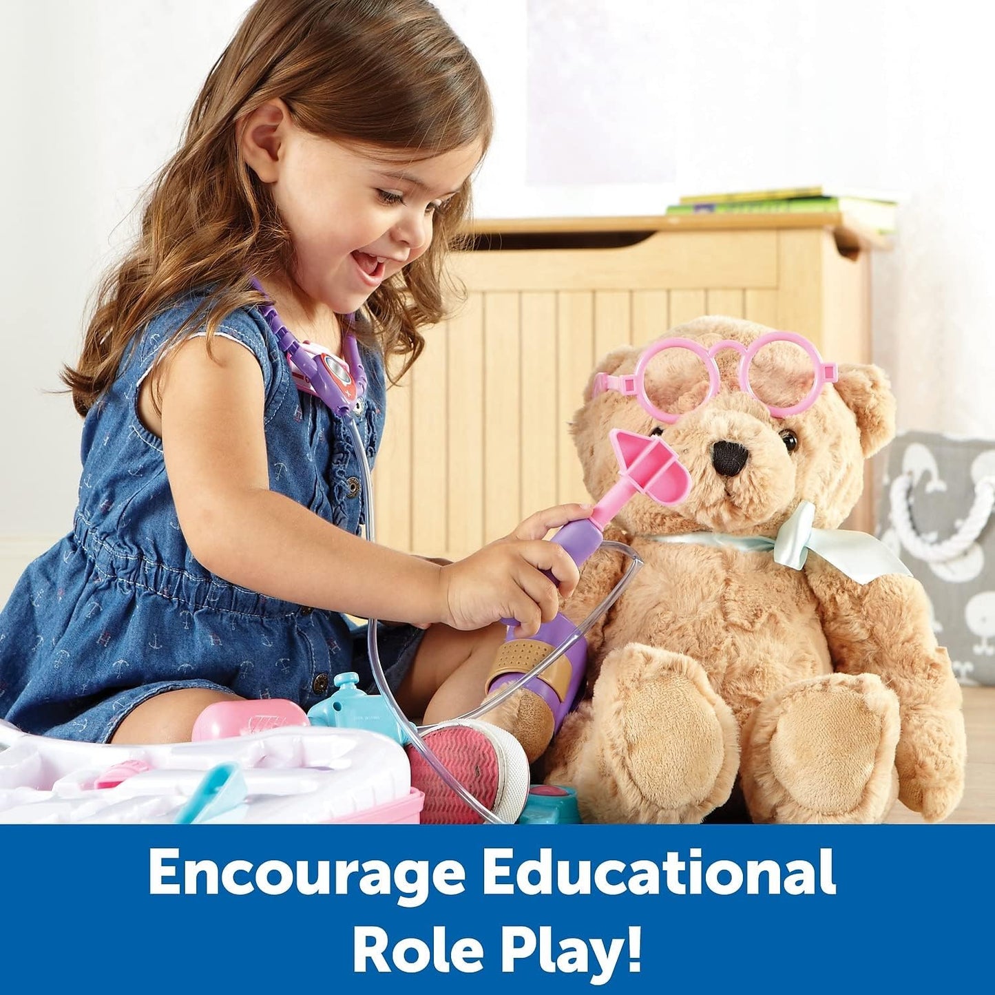 Learning Resources Pretend & Play  Doctor Kit - Pink