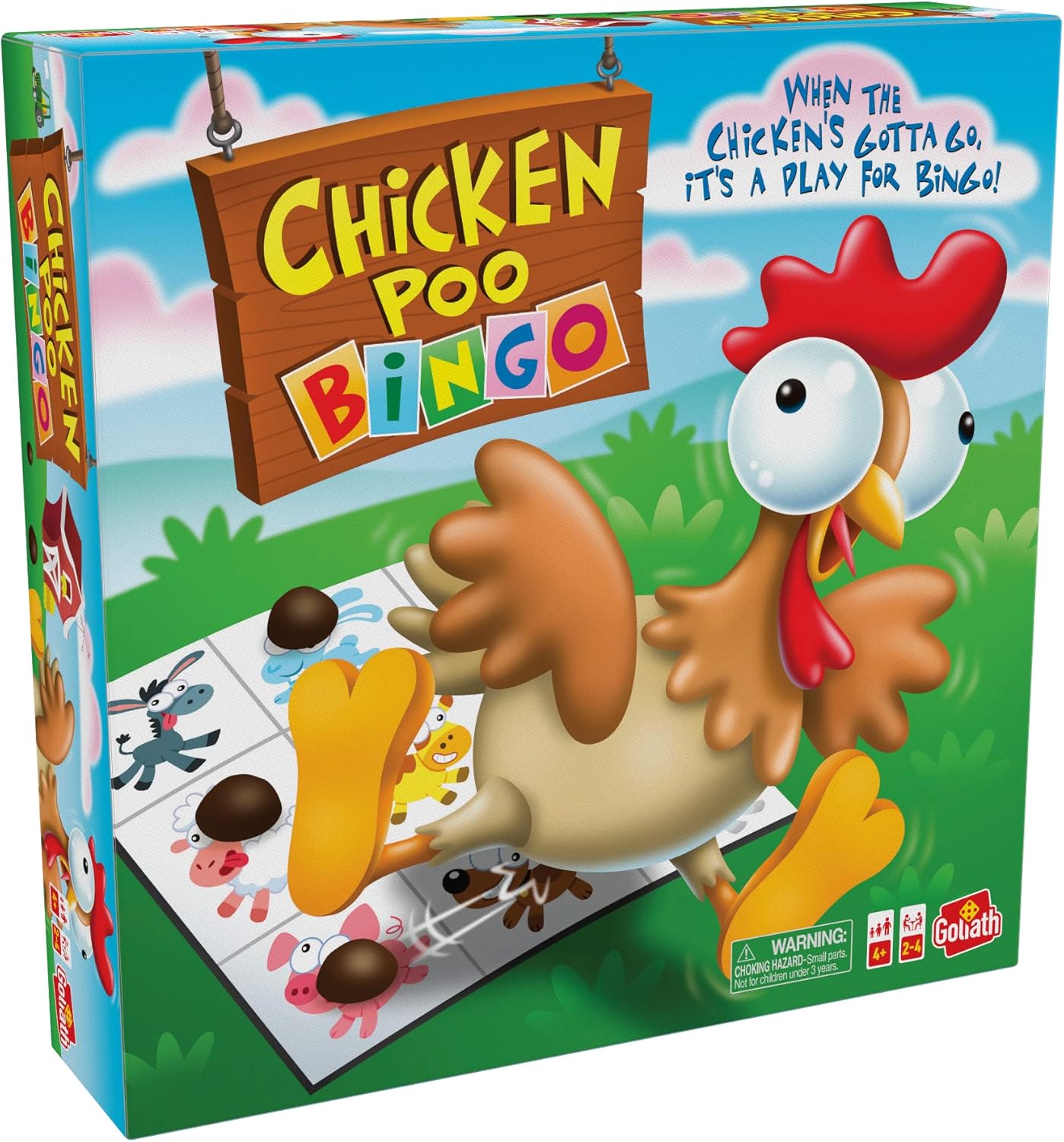 Goliath Chicken Poo Bingo Game 雞糞賓果遊戲