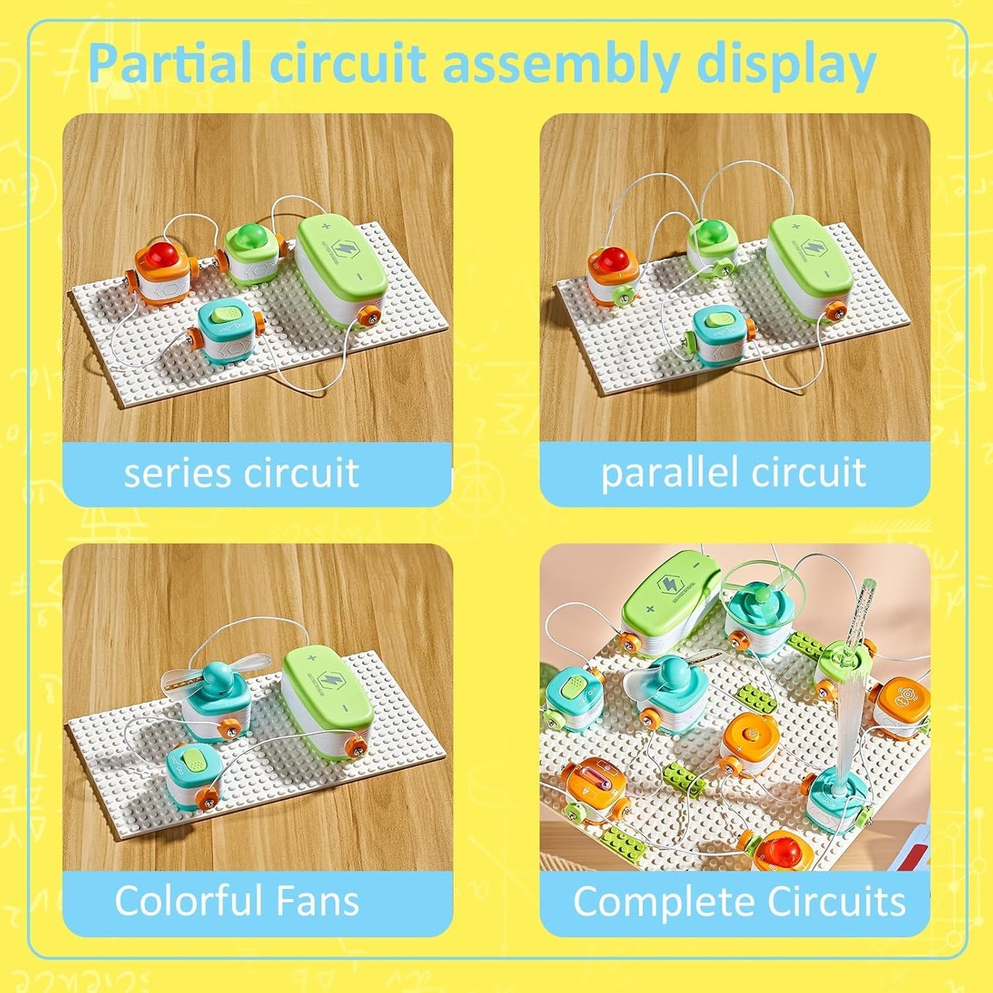 Electronics Blocks Set of 57 電路積木邏輯思維訓練套件