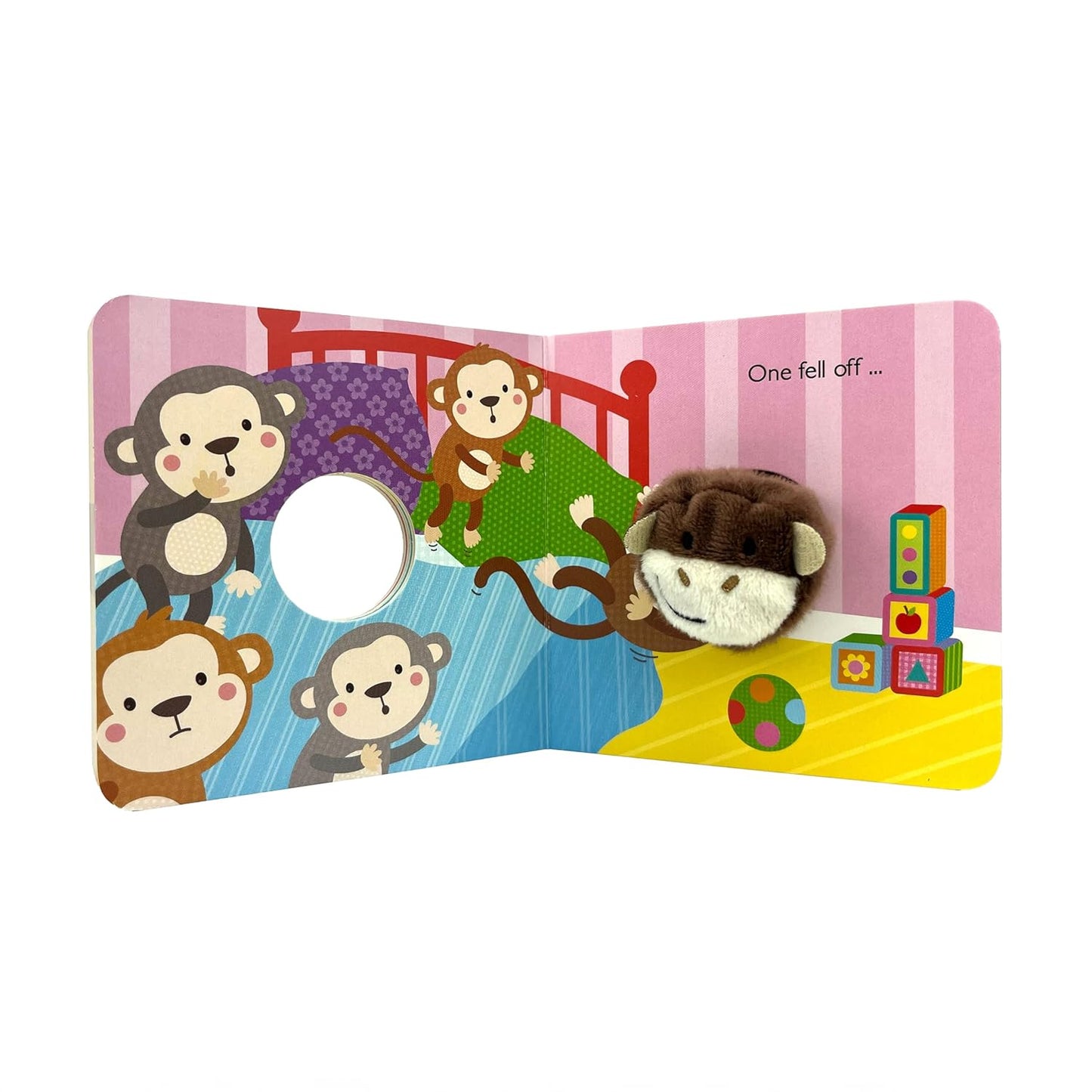Five Little Monkeys Finger-puppet Book 五隻小猴子手指偶書