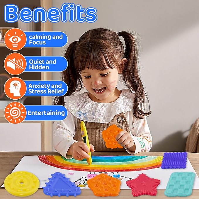 Sensory Squishy Shape Set of 6 感官紋理形狀6個套裝