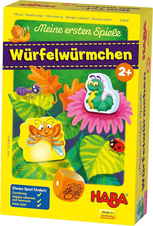 HABA My Very First Games- Little Creepers- Three delightful little games 2歲數量步行遊戲