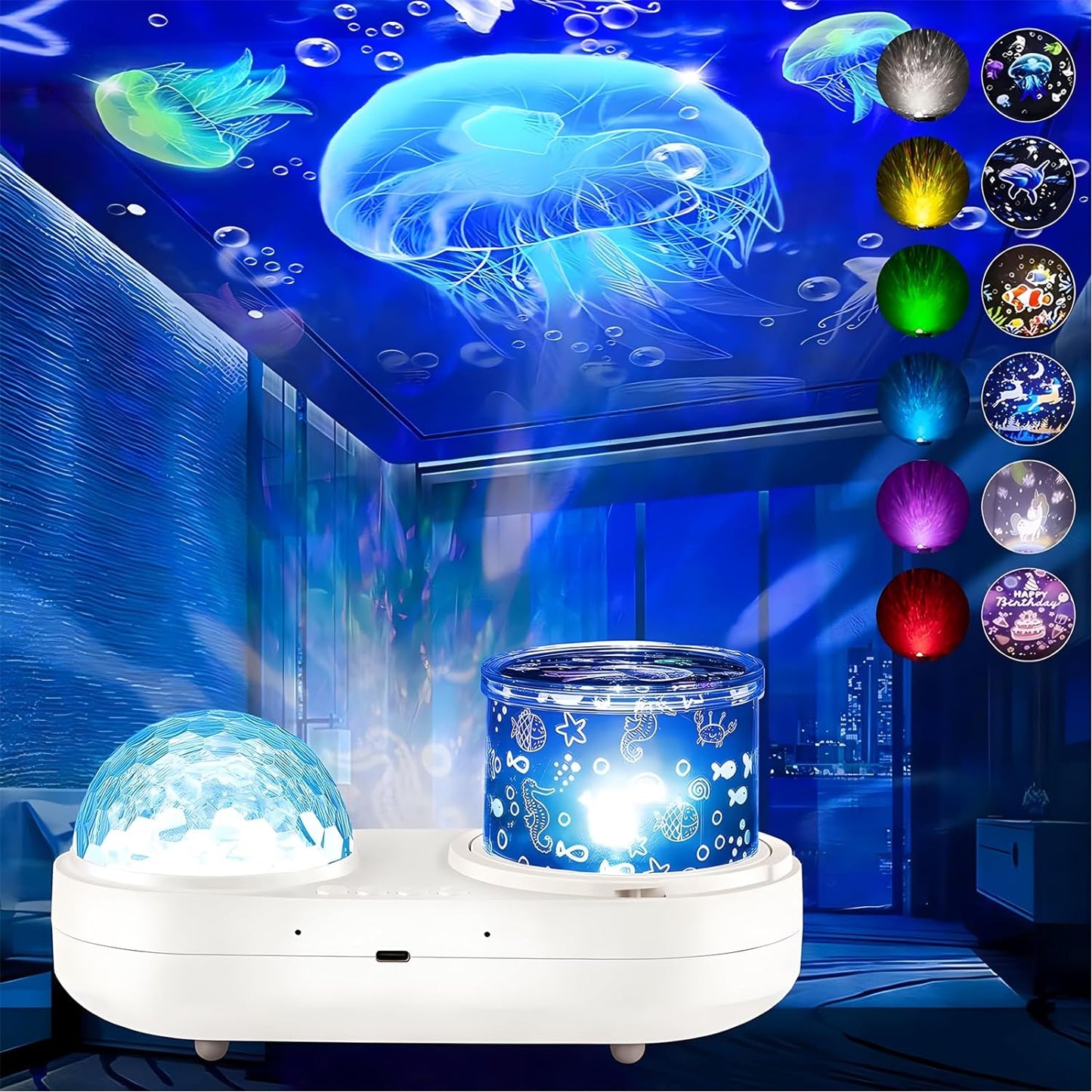 Kindermatic Ocean Lamp Projector for Kids 兒童海洋投影燈