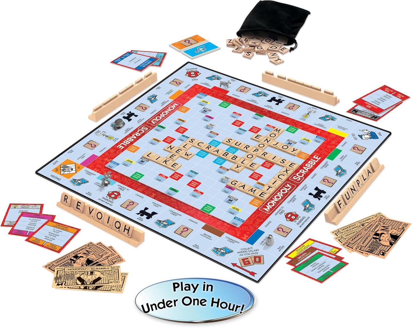 Monopoly Scrabble Game 大富翁: 拼字遊戲