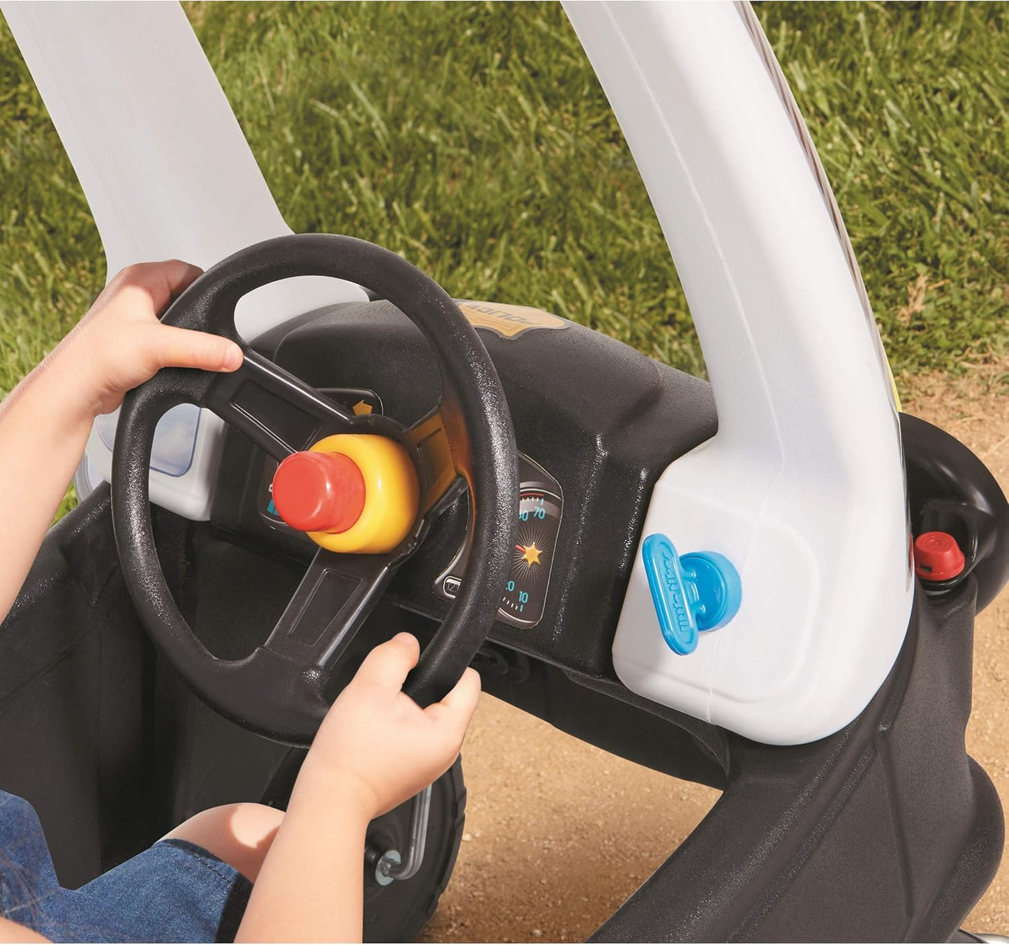 Little Tikes  Police Cozy Coupe Themed Role Play Ride-On Toy 小泰克警察主題可愛轎車
