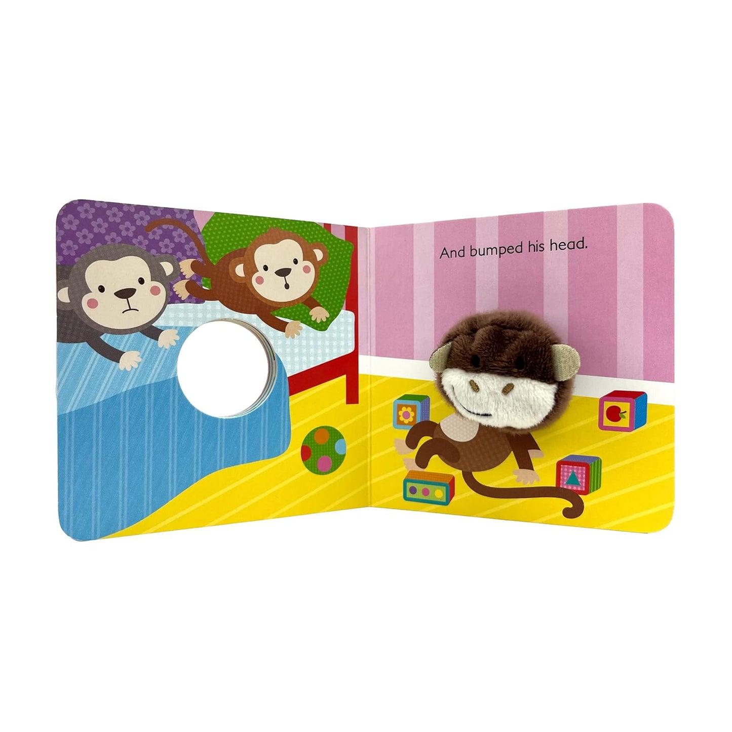 Five Little Monkeys Finger-puppet Book 五隻小猴子手指偶書