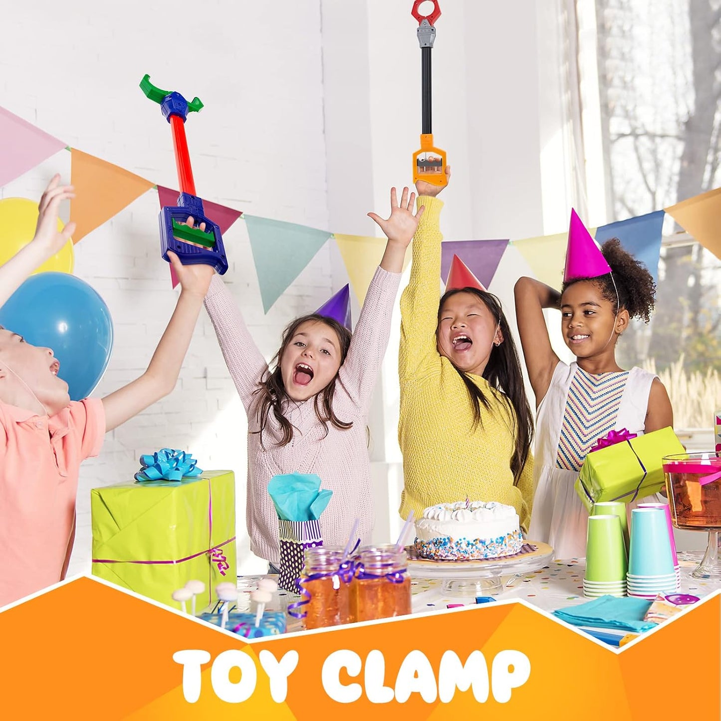 Interactive Grabber Claw Robot Arm Pack Reacher Pickup Tool 互動式抓取爪機器人手臂套裝