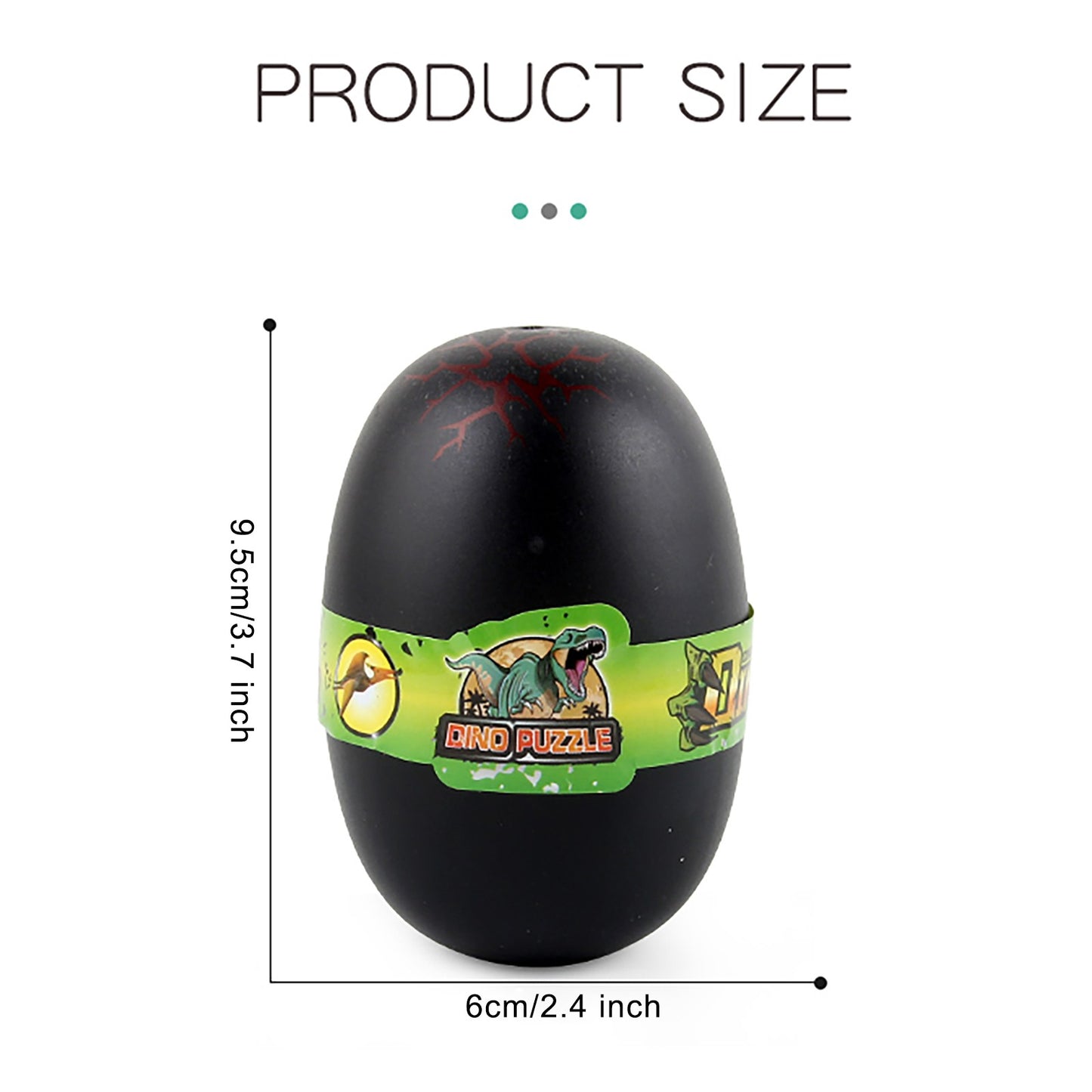 3D Dinosaur Puzzles in Dino Eggs With Dinosaur Figures