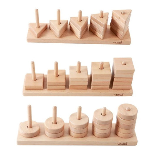 Vivaio Shape Matching Set 幾何體立柱計數套裝