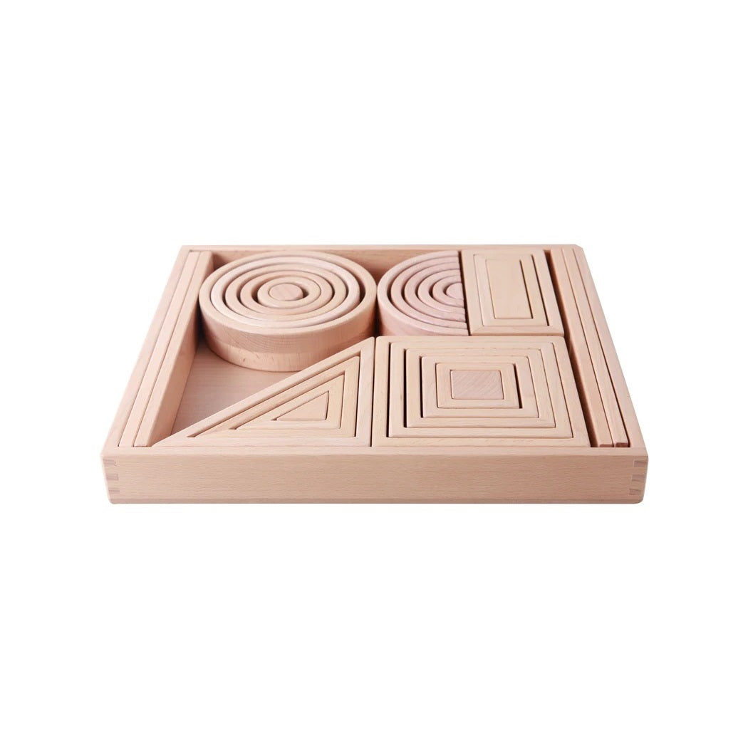 Vivaio Froebel Inspired PythagorasBlock Set 幾何體靈感積木套裝