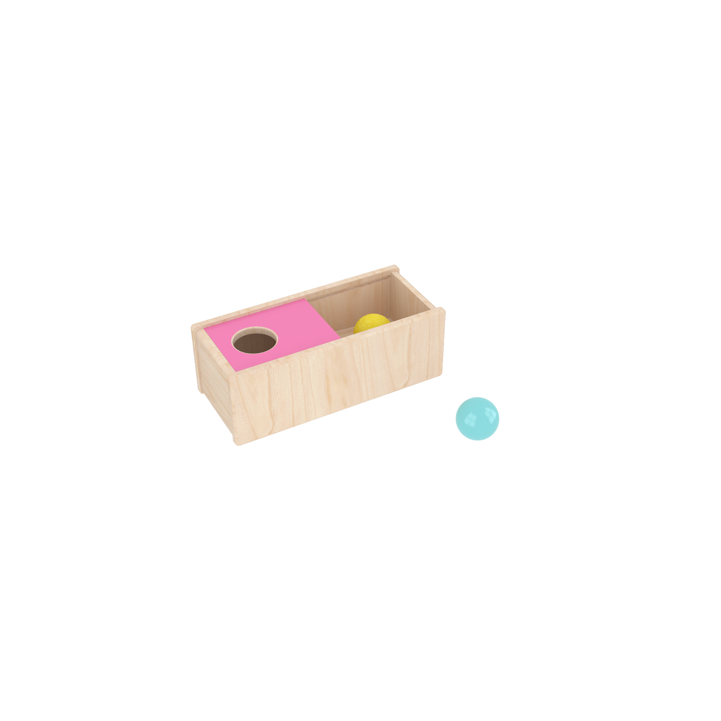 EDUcare Hide &amp; Seek Ball Box - Sliding Lid 迷藏球盒 - 滑蓋式