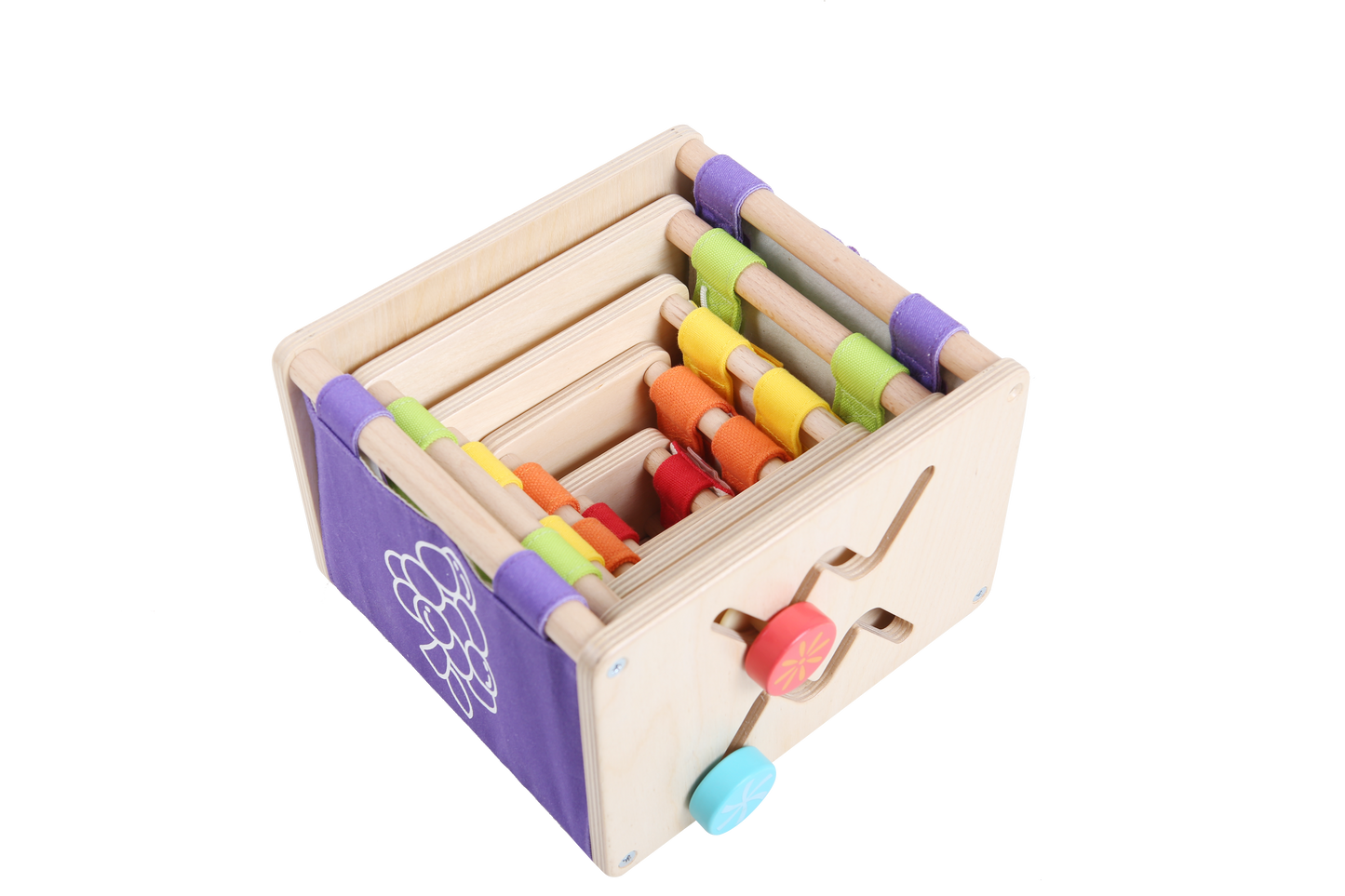 EDUcare Rainbow Nesting Box Set 繽紛套盒