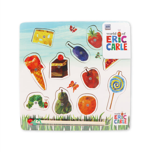 Eric Carle Magnetic Caterpillar Food Diary Puzzle  磁性拼圖 - 毛毛蟲食物週記