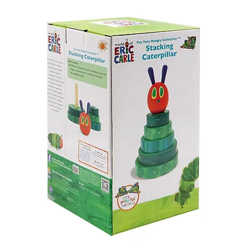 Eric Carle The Very Hungry Stacking Caterpillar 好餓的疊疊毛毛蟲