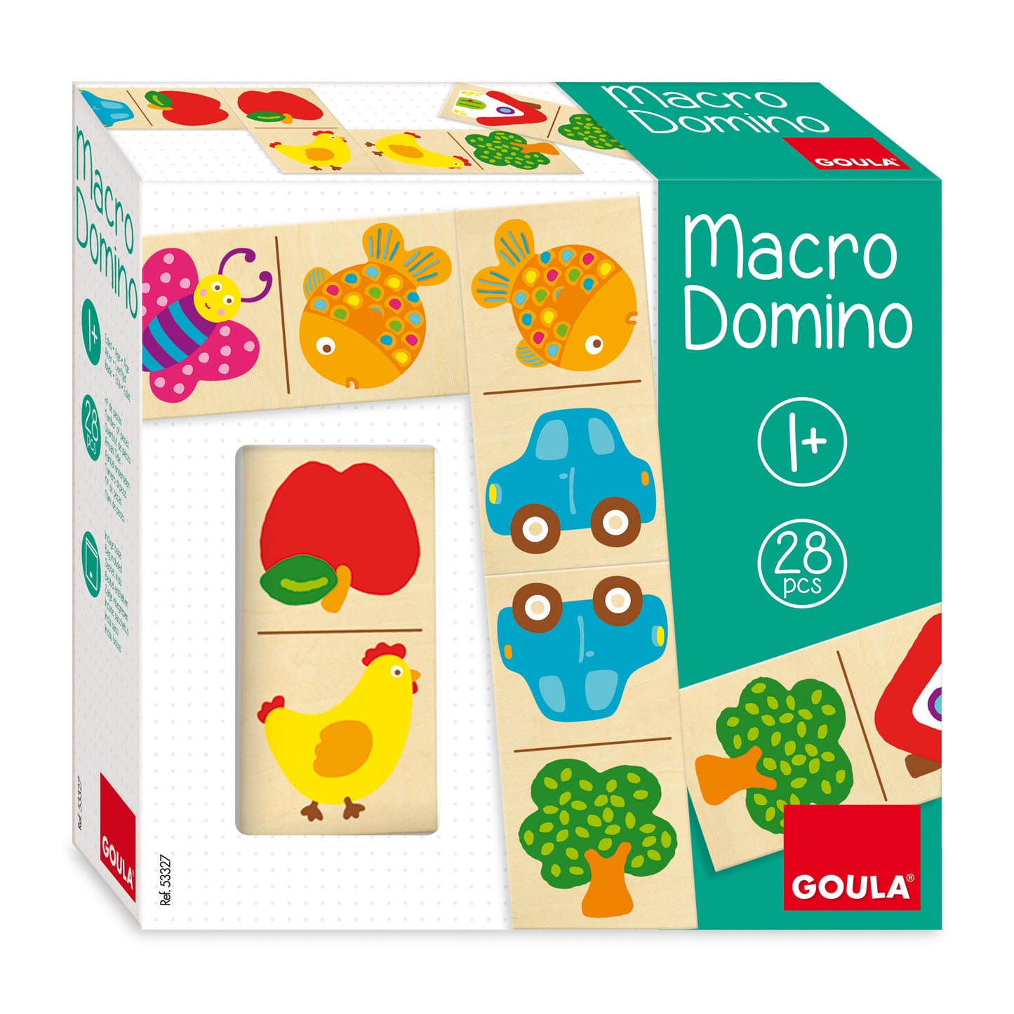 Goula Macro Domino Game Large Size