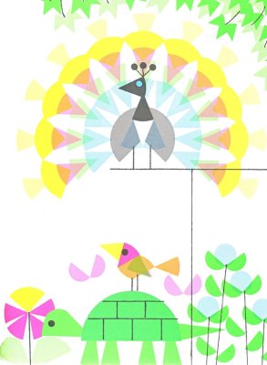 Ed Emberley’s Picture Pie 用圓形畫出世界