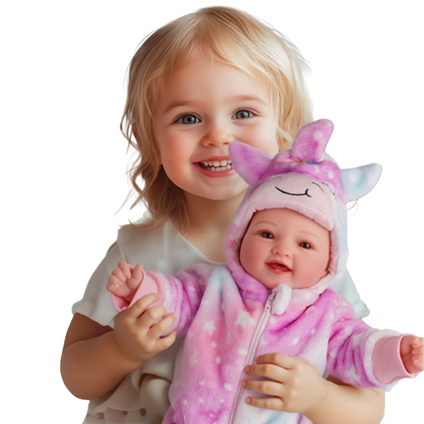 17-inch Large Realistic Cute Soft Body Baby Doll 寶寶娃娃 17 吋 真實可愛軟身娃娃