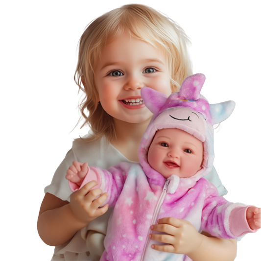 17-inch Large Realistic Cute Soft Body Baby Doll 寶寶娃娃 17 吋 真實可愛軟身娃娃