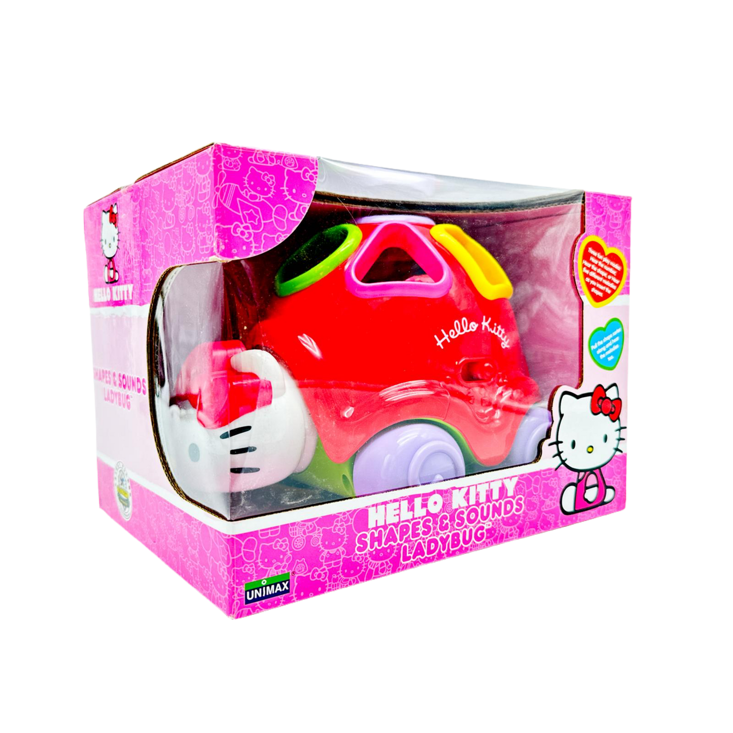 Hello Kitty 1-5 Shapes Sorting Sound Ladybug 1-5 形狀配對音樂瓢蟲