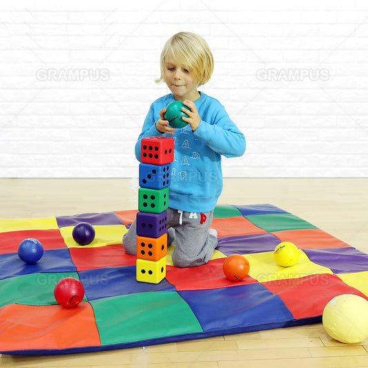 Patchwork Toddler Activity Mat 拼合幼兒遊戲方墊