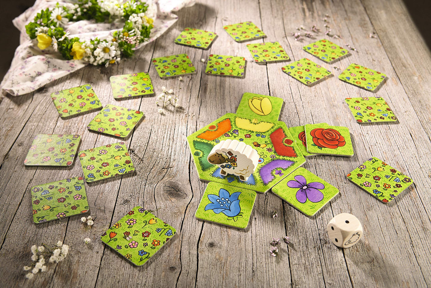 Haba 4093 Bella Little Flower Color Matching Game 貝拉的小花朵 顏色配對遊戲